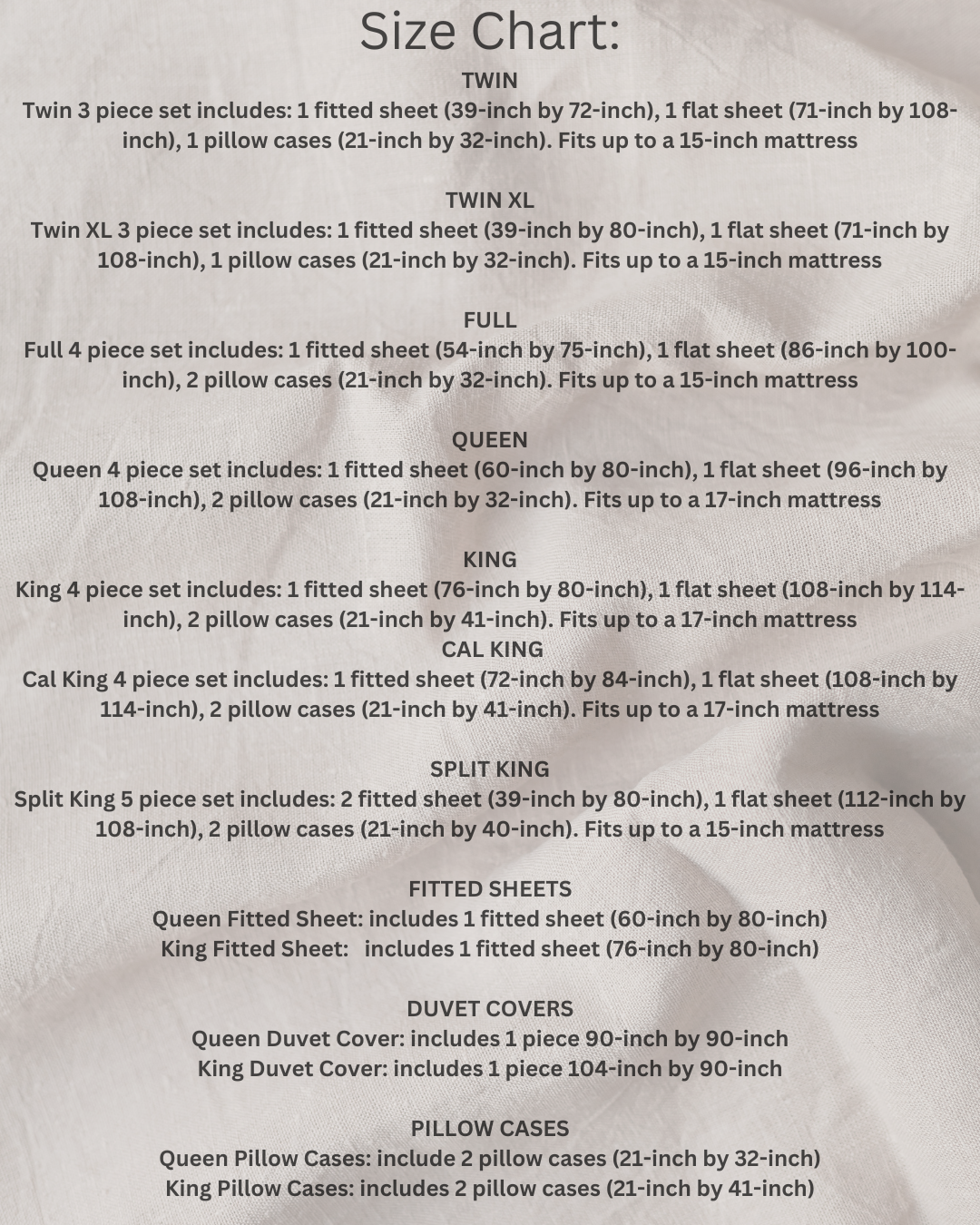 Organic Hemp Bed Sheet Collection-All Sales Final