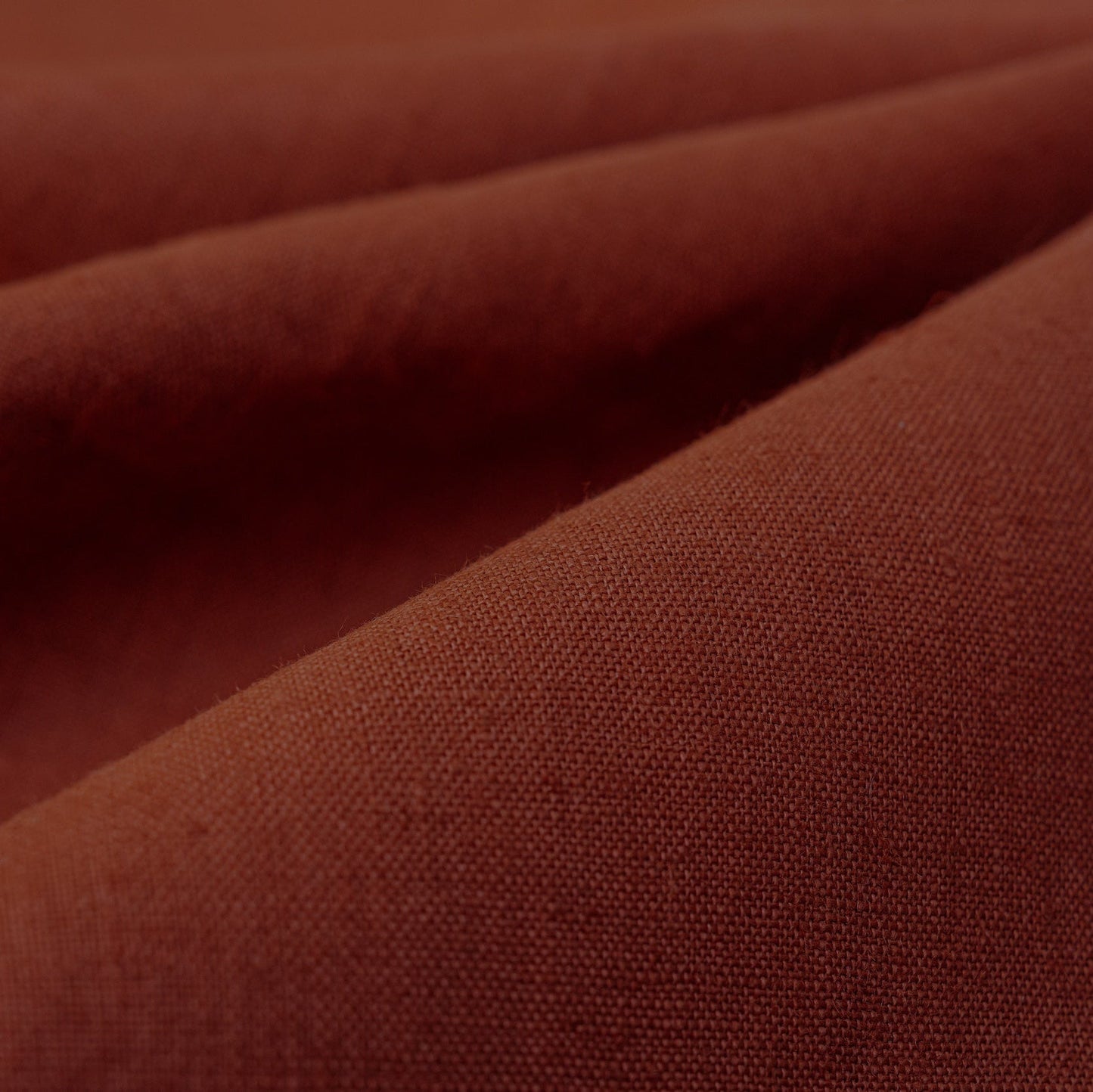 Paprika Hemp/Raw Silk Fabric by the Yard — Hemp Silk Threads — view 2