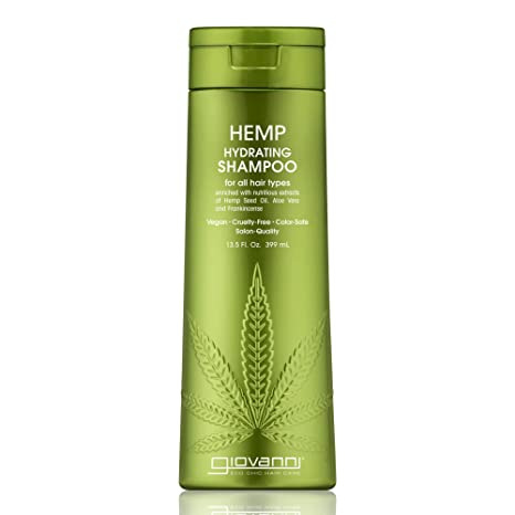 Giovanni Hair Care Products - Hemp Shampoo Hydrating 13.5 Fl Oz