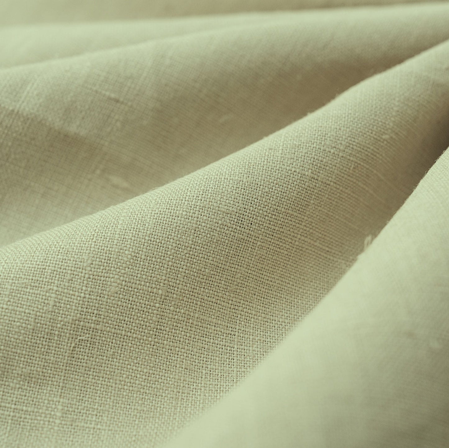 Mid-Putty Hemp/Raw Silk Fabric by the Yard — Hemp Silk Threads — view 2