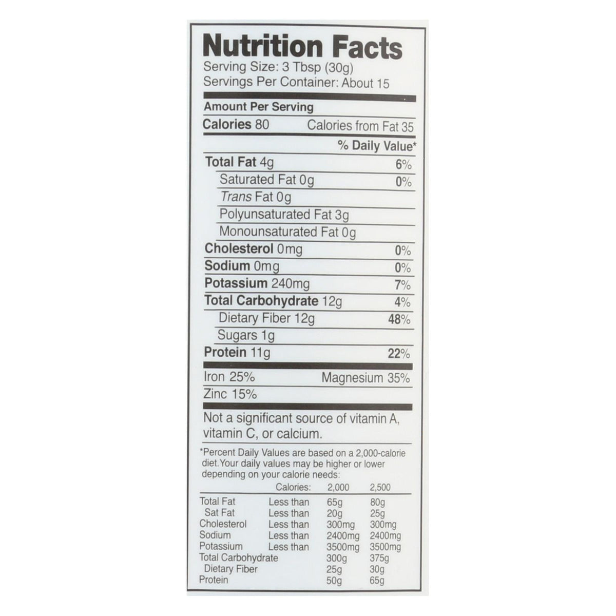 Nutiva Organic Hemp Protein Hi-Fiber (Pack of 16 Oz.)