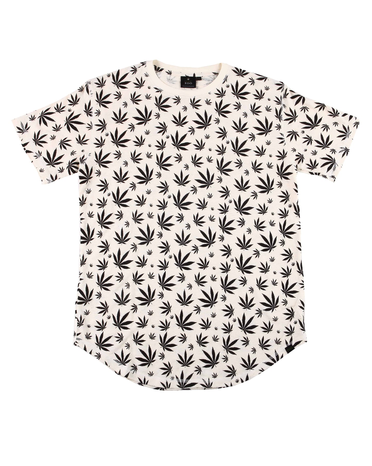 HEMP LEAF SCOOP T-SHIRT ARMOR