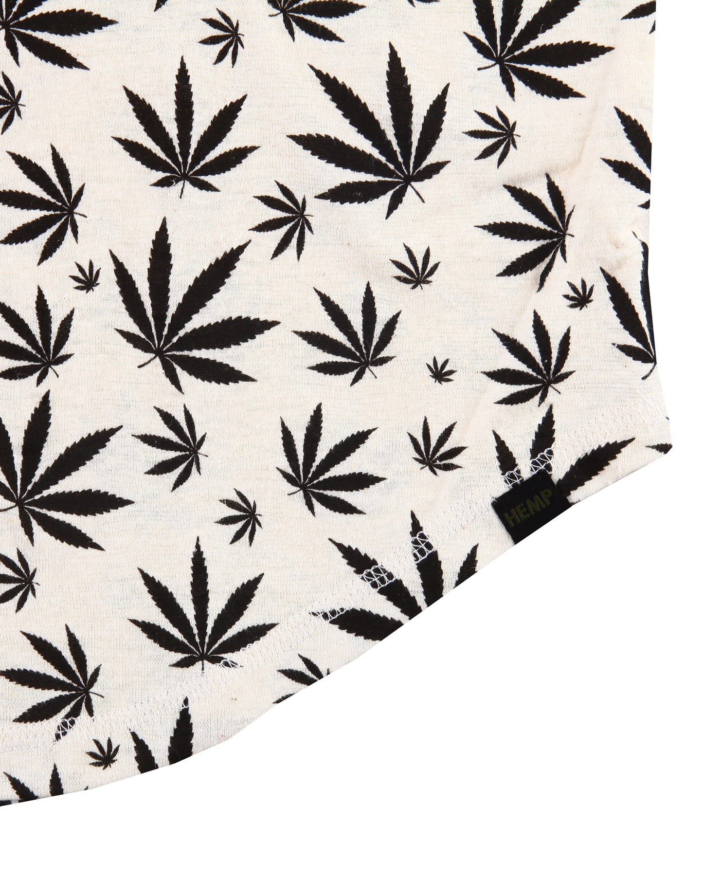 HEMP LEAF SCOOP T-SHIRT ARMOR