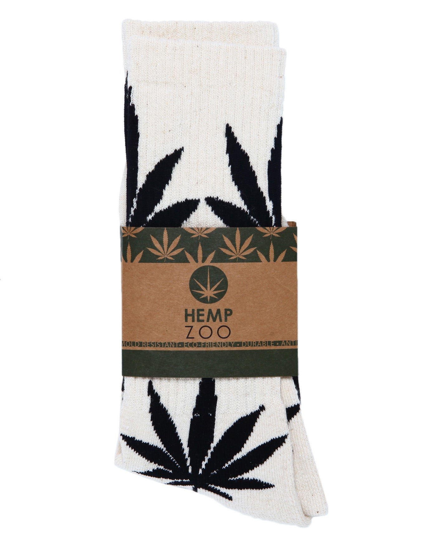 HEMP LEAF CREW SOCKS