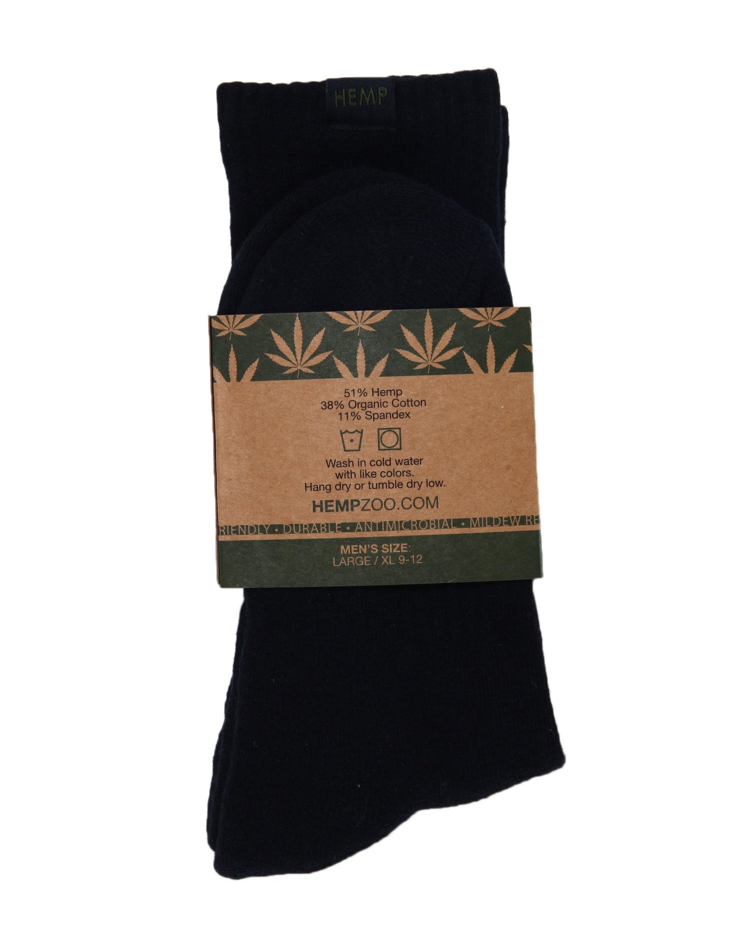 HEMP LABEL CREW SOCKS