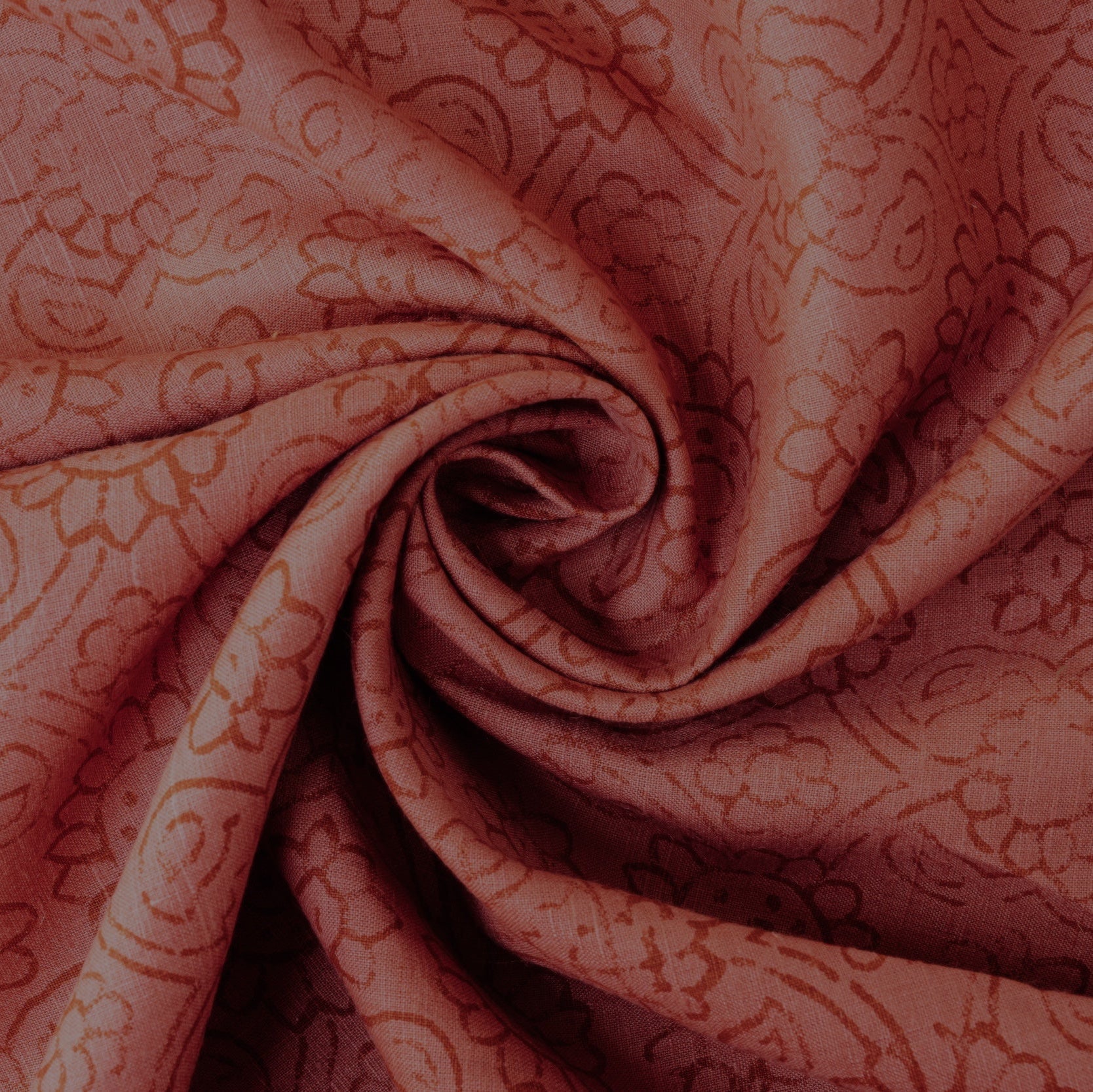 Rouge/Paprika Hemp/Silk Fabric by the Yard — Hemp Silk Threads