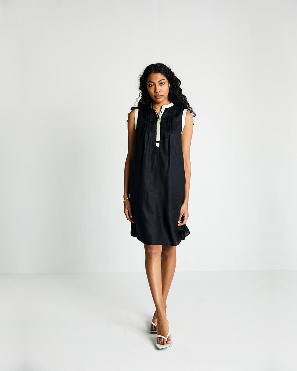 Midnight Moves Dress In Black