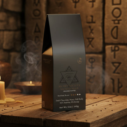 Secret Society Sacred Herb | Hemp Coffee Blend 12oz