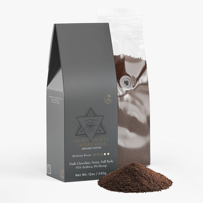 Secret Society Sacred Herb | Hemp Coffee Blend 12oz
