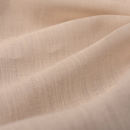 Crema Hemp/Raw Silk Fabric by the Yard — Hemp Silk Threads — view 2