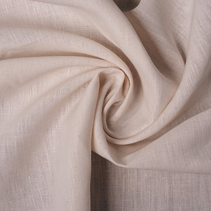 Crema Hemp/Raw Silk Fabric by the Yard — Hemp Silk Threads