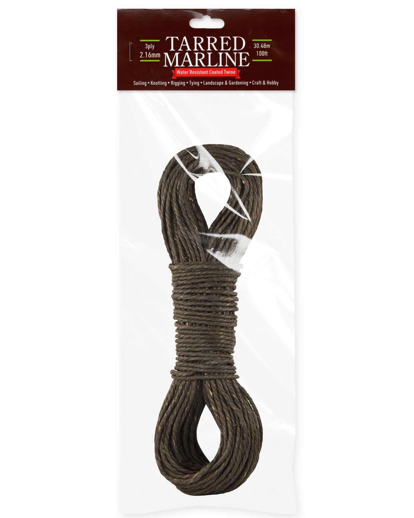 Tarred Marline Linen Twine