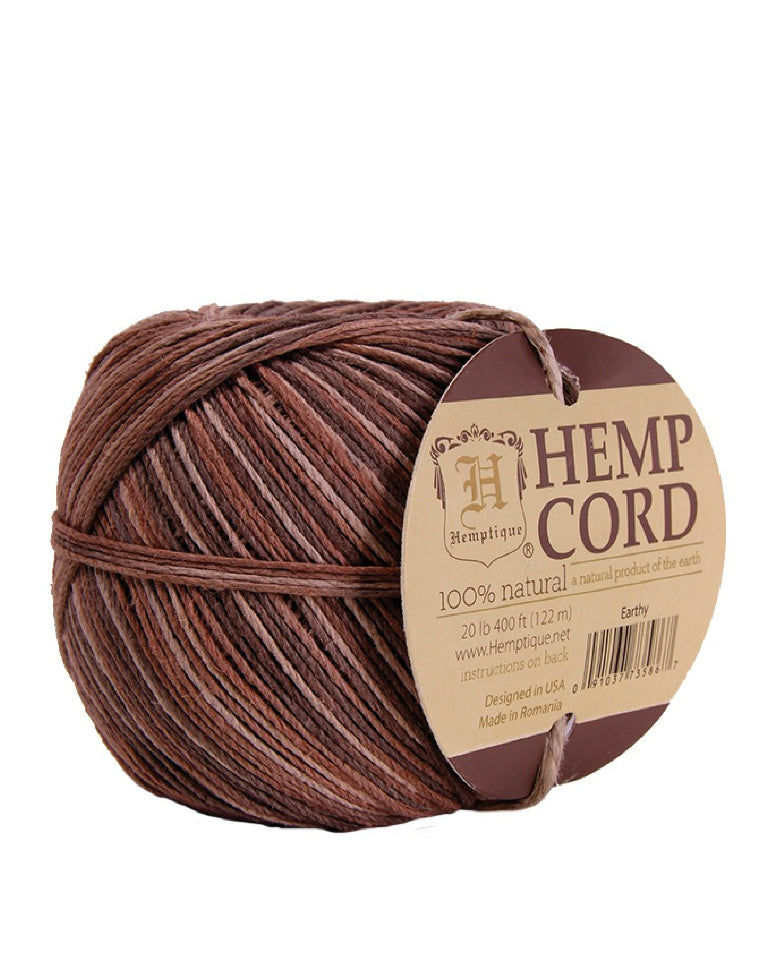 #20 (1mm) Hemp Cord Balls Variegated