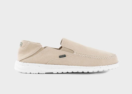 SunSlide Hemp Slip-on for Men in Beige