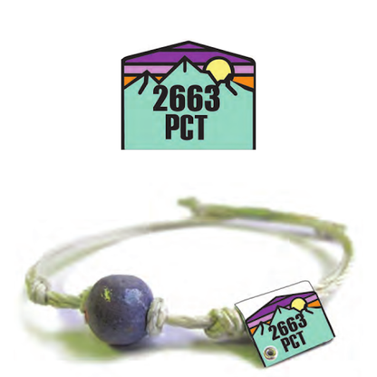 Pacific Crest Trail Sand Bead Bracelet by Earth Bands