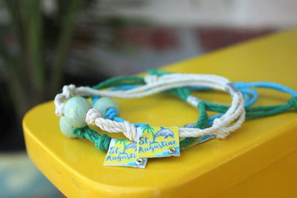 St. Augustine, Florida Sand Bead Bracelet by Earth Bands — view 5