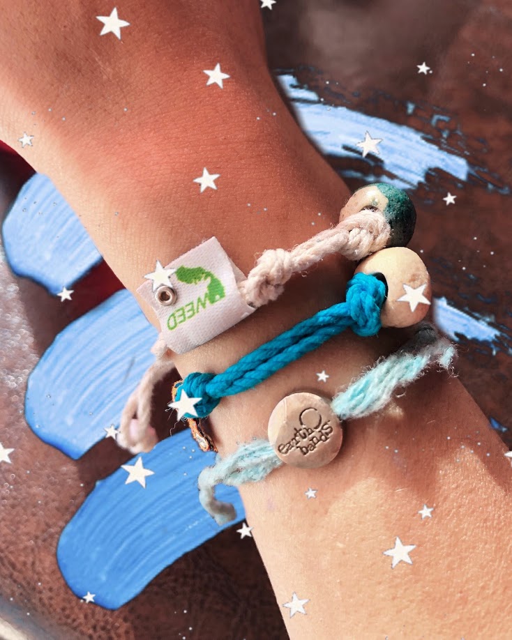 Weed, California Sand Bead Bracelet by Earth Bands — view 3