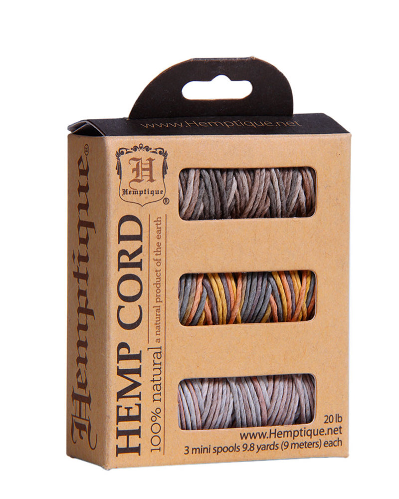 #20 Hemp Cord 3-Pack Mini Spools