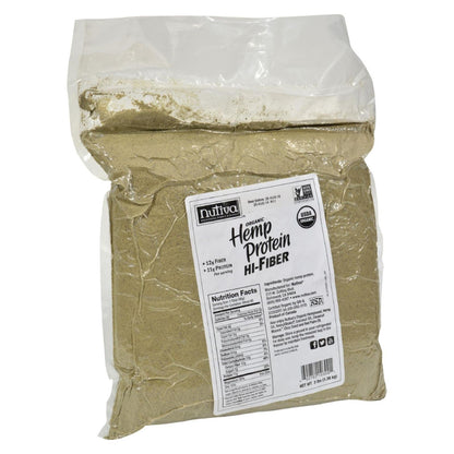 Nutiva Organic Hemp Protein Hi-Fiber (Pack of 3 Lbs)