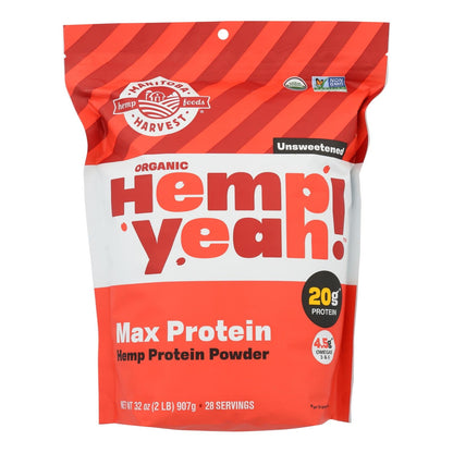 Plant-Based Hemp Pro 70 Protein Supplement (Pack of 1 - 32 Oz.) by Manitoba Harvest