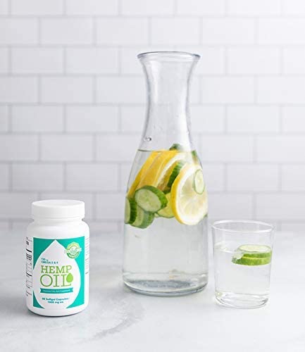 Manitoba Harvest Hemp Oil Softgels, 1000 Mg, 60 Count, Essential Fatty Acids Supplement