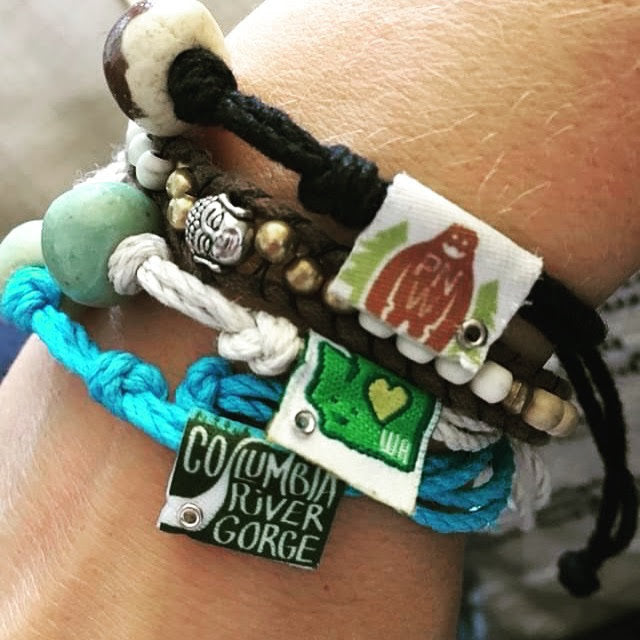 Columbia River Gorge Sand Bead Bracelet by Earth Bands — view 3