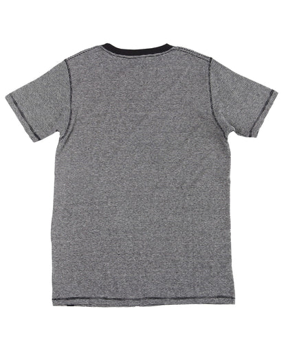 HEMP MICRO STRIPE T-SHIRT ARMOR