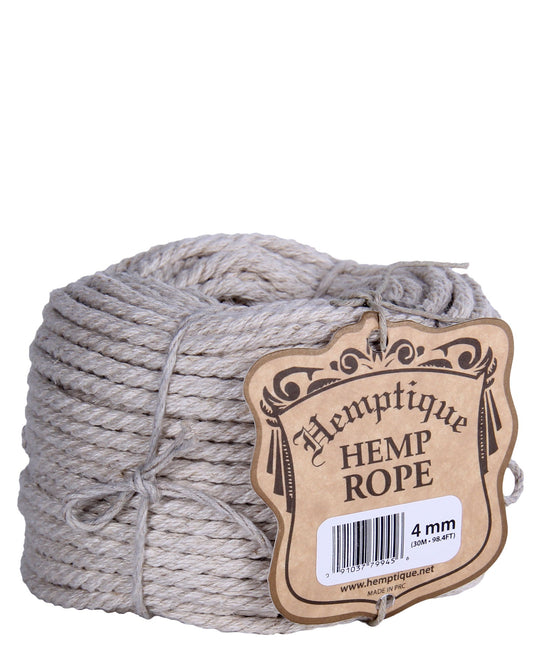 Hemp Macramé Rope Coil