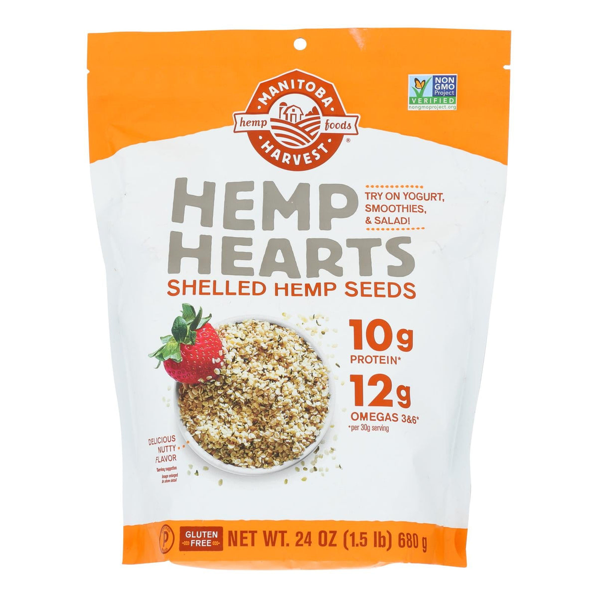 Manitoba Harvest Hemp Hearts, 24 oz