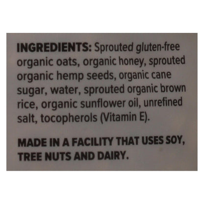 One Degree Organic Foods Honey Sprouted Oat Hemp Granola, 11 oz (Case of 6)