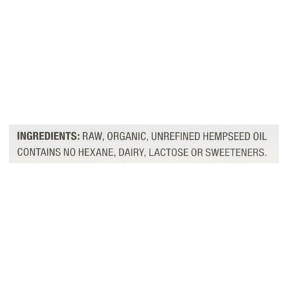 Nutiva Organic Cold-Pressed Hemp Oil, 24 FL. OZ.