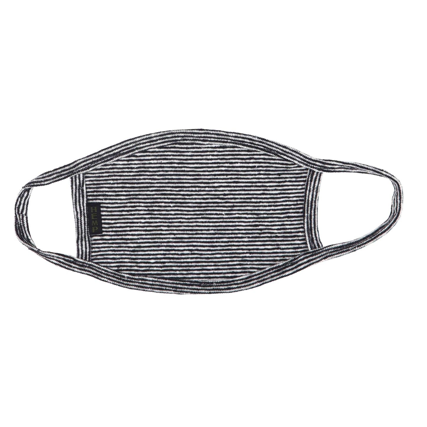 HEMP MICRO STRIPE FACE MASK