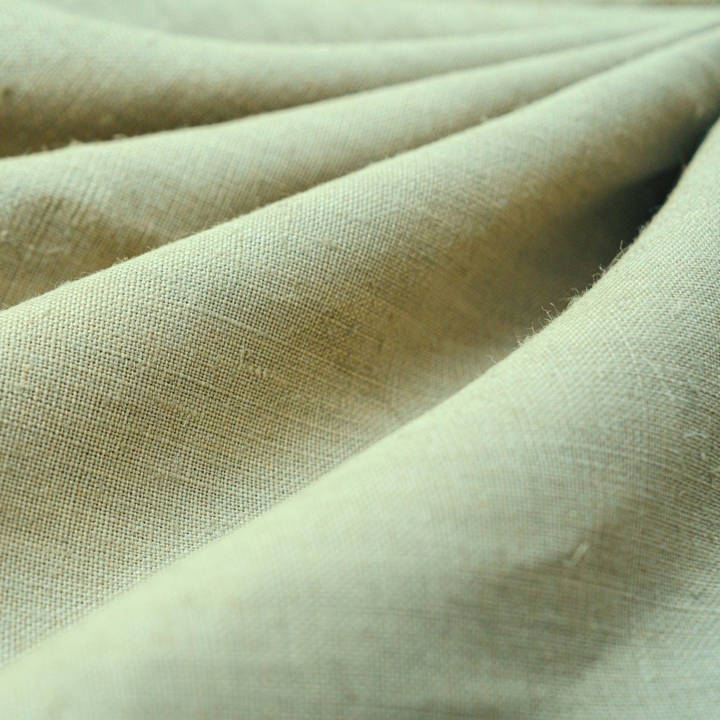 Jade Hemp/Raw Silk 8oz Fabric by the Yard — Hemp Silk Threads — view 2