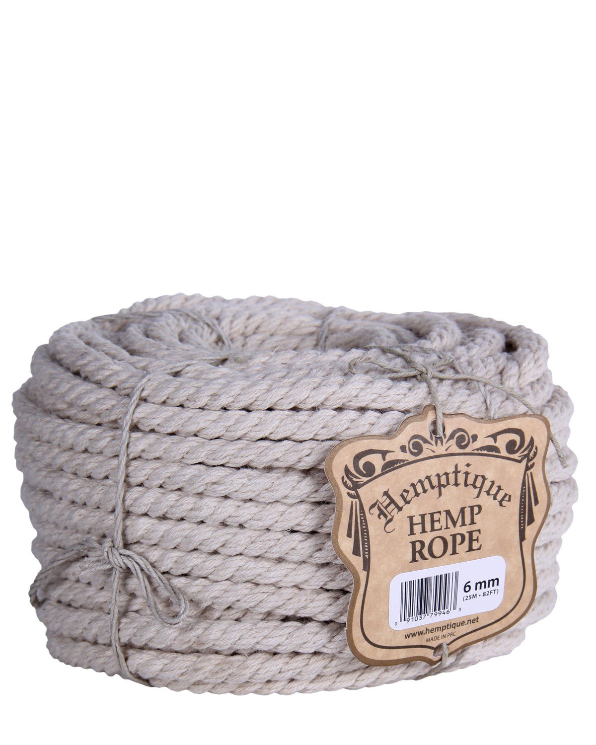 Hemp Macramé Rope Coil
