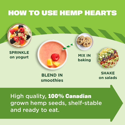 Manitoba Harvest Organic Shelled Hemp Hearts, 5 lb