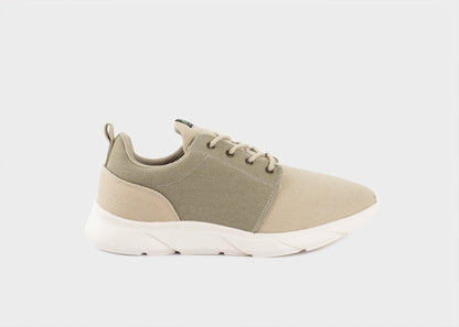 Explorer V2 for Men Beige and Green — hemp shoes