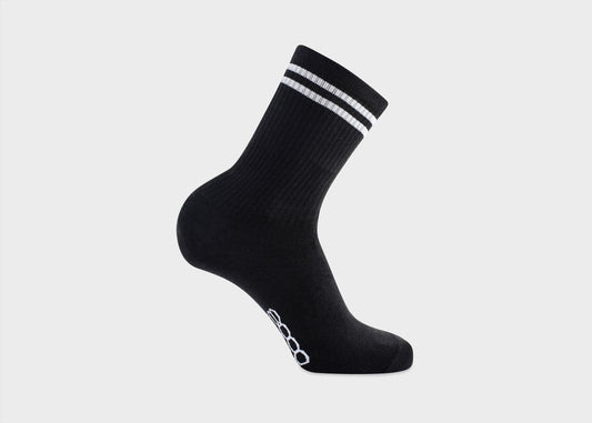 Striped Black Socks