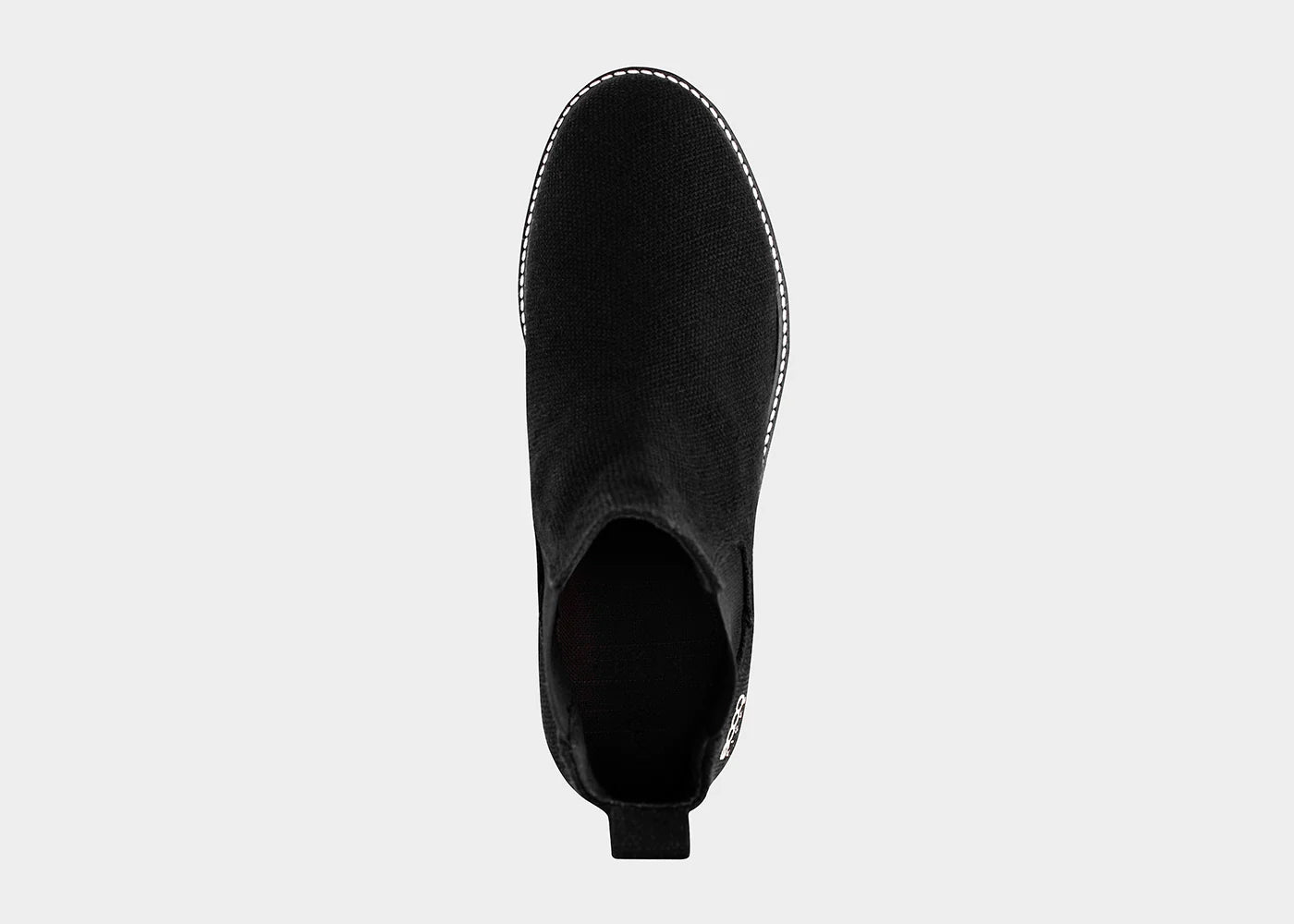 The Crossover Hemp Chelsea for Women in Black