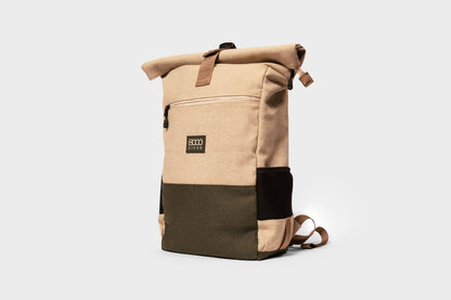 Everyday Hemp Backpack - Water Repellent, 18L Expandable