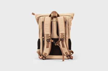 Everyday Hemp Backpack - Water Repellent, 18L Expandable