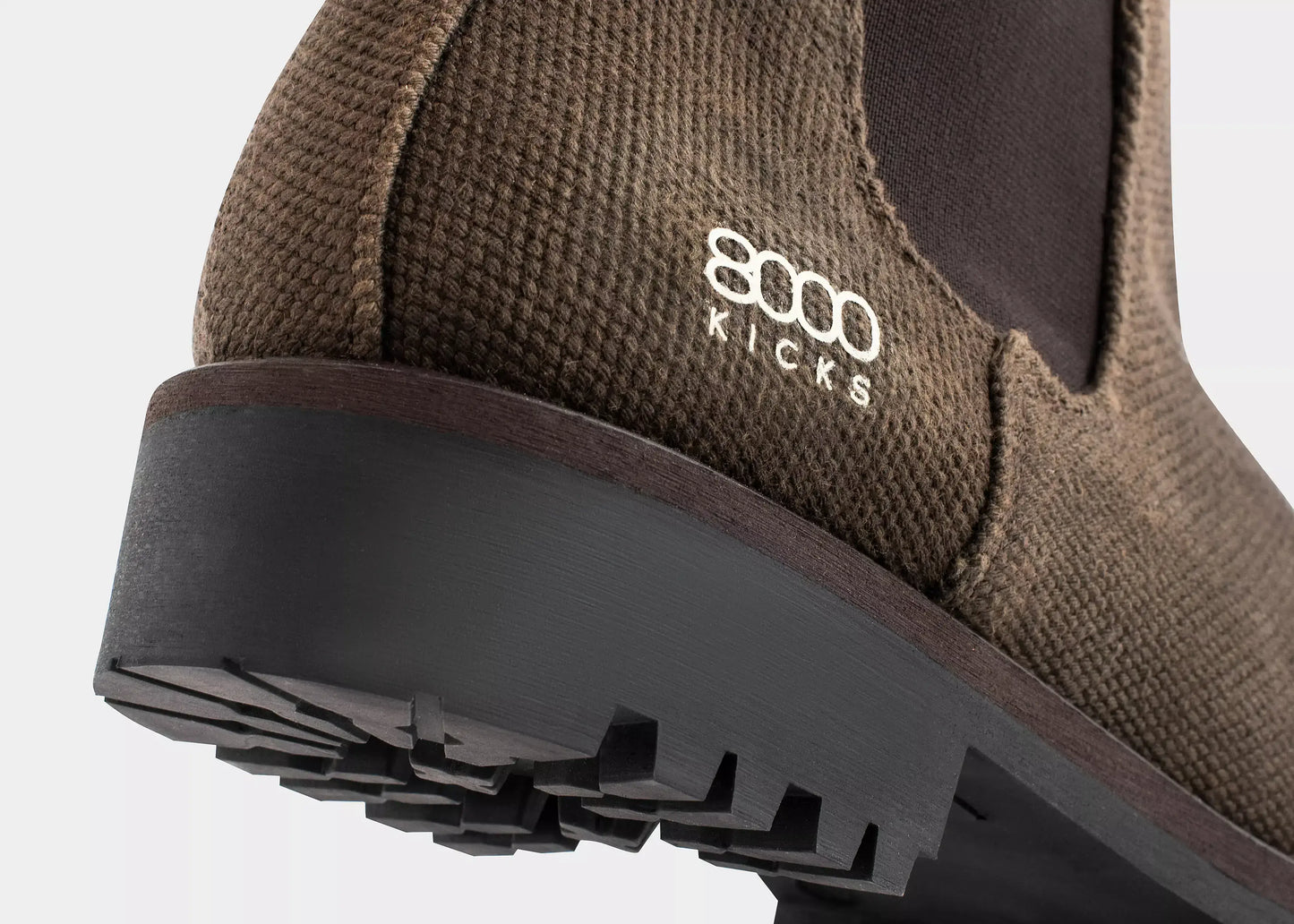 The Crossover Hemp Chelsea for Men in Dark Brown