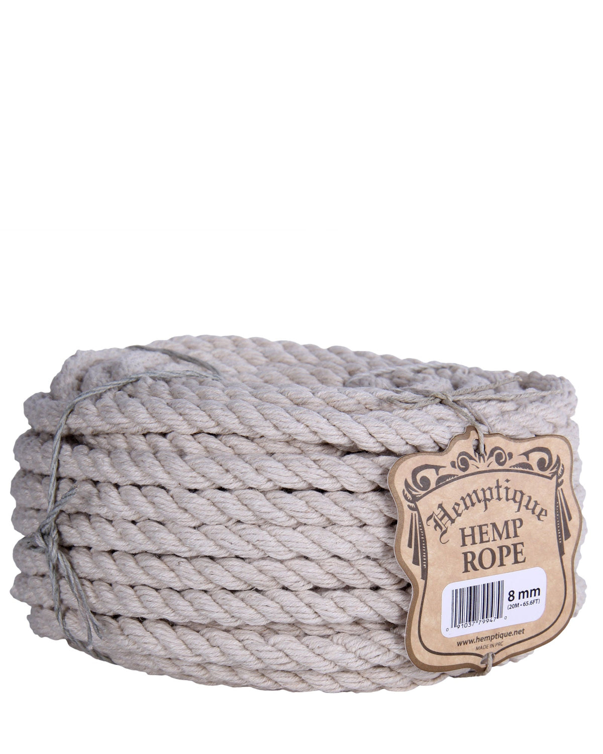Hemp Macramé Rope Coil