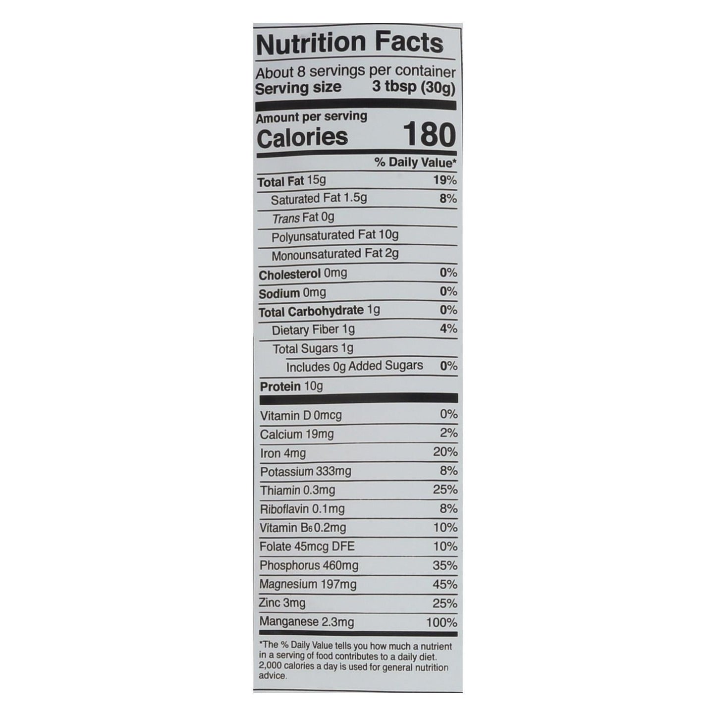 Manitoba Harvest Shelled Hemp Hearts, 8 oz., Pack of 8