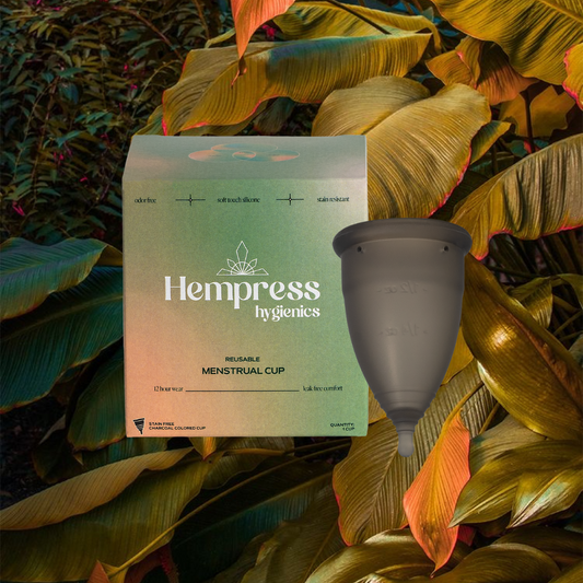Charcoal Menstrual Cup