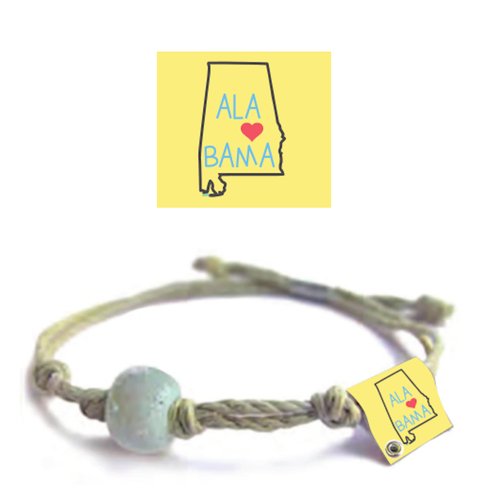 Alabama Sand Bead Bracelet by Earth Bands
