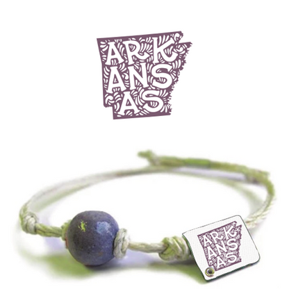 Arkansas Sand Bead Bracelet by Earth Bands