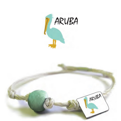 Aruba Sand Bead Bracelet by Earth Bands