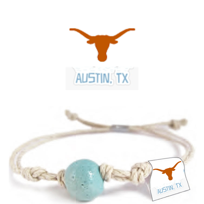 Austin, Texas Sand Bead Bracelet by Earth Bands
