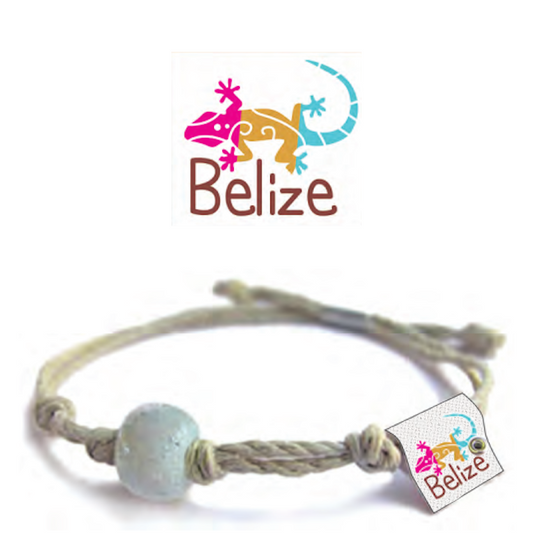 Belize Sand Bead Bracelet by Earth Bands