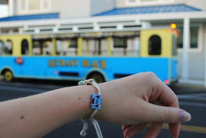Bethany Beach, Delaware Sand Bead Bracelet by Earth Bands — view 2
